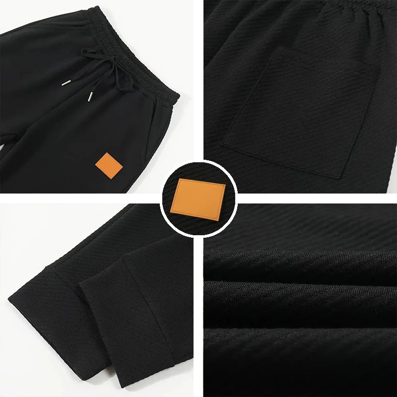 Herren Freizeit hose für Herbst und Winter Herren Lauf Jogging Fitness hose modische einfarbige hochwertige Sport hose