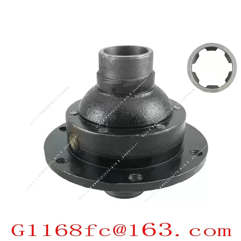 Electric Tricycle Chain-Type Rear Axle With Brushing Bag Assembly 6-Tooth Keyway Half-Shaft Differential Gear Bag Accessories