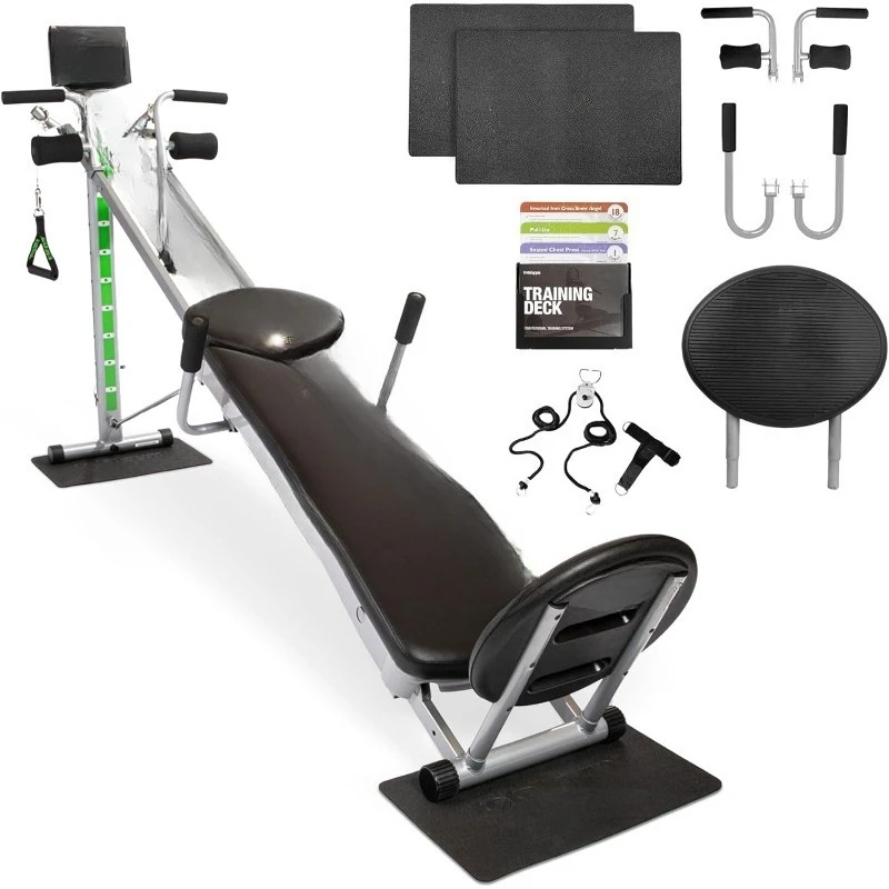 APEX Versatile Indoor Home Gym Workout Total Body Strength Training Fitness Equipment