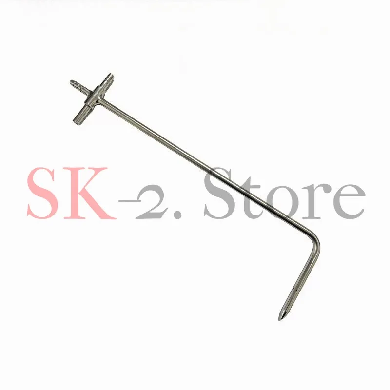 L-shaped Pitot Tube Anemometer Differential Pressure Gauge Digital Micrometer 6mm/8mm/10mm