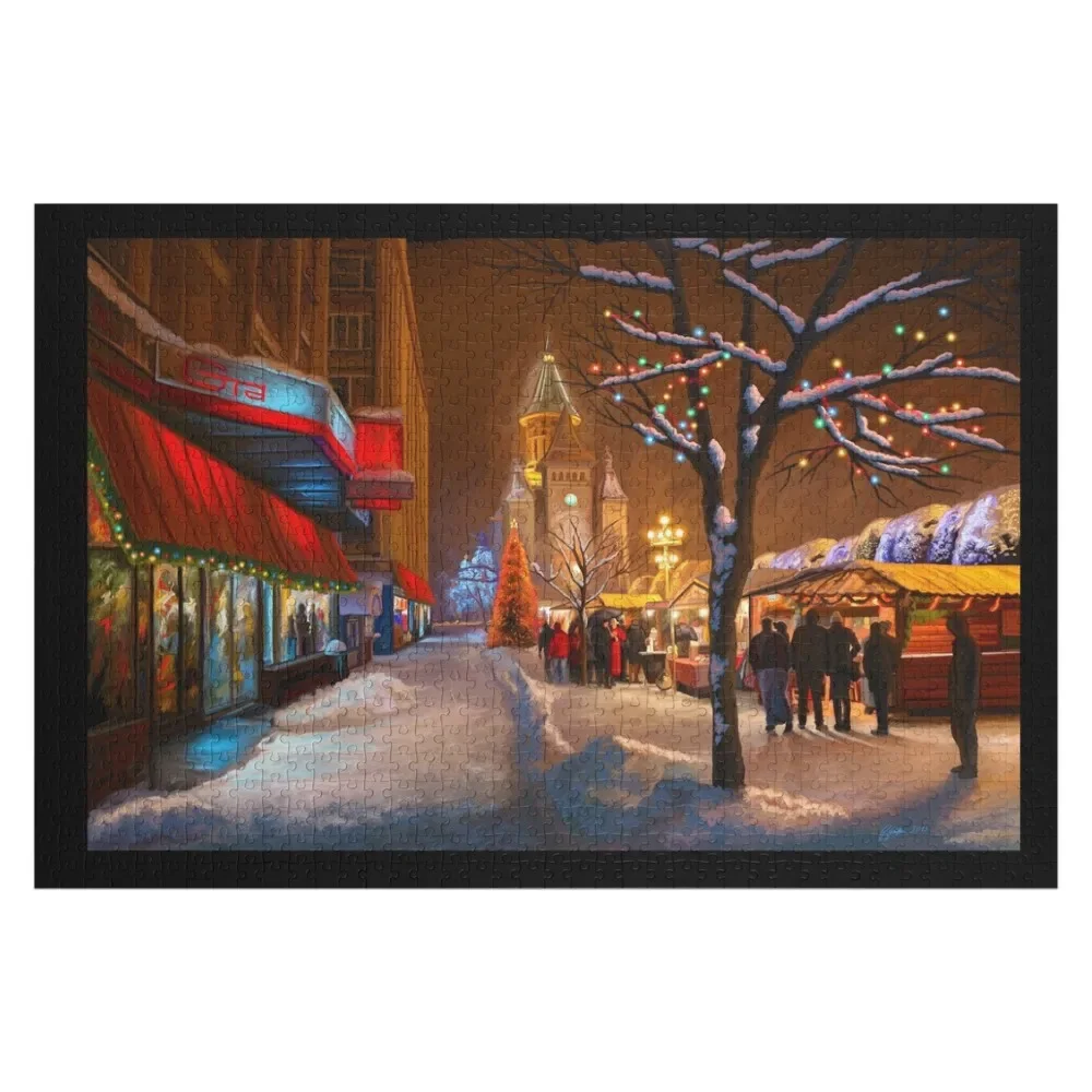 

Timisoara Christmas Market Jigsaw Puzzle Customized Picture Jigsaw Custom Puzzle