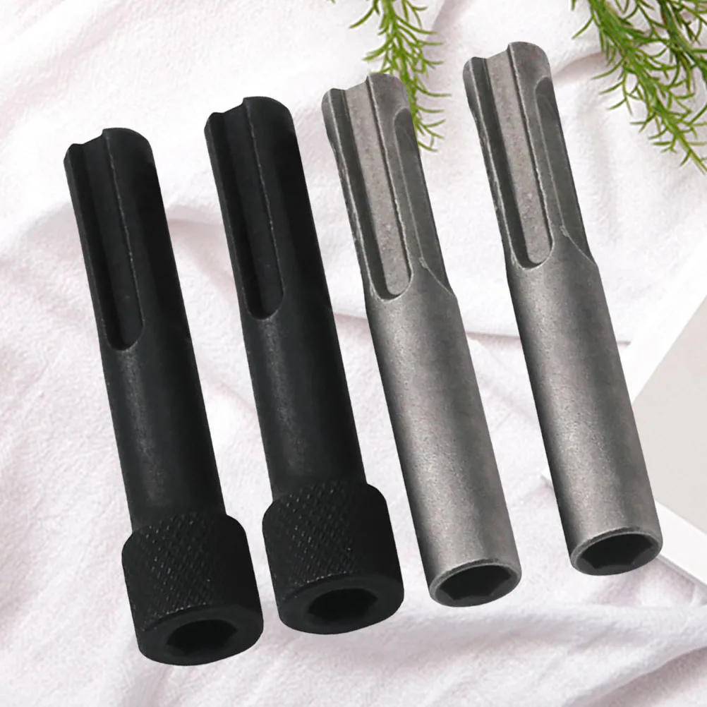 

4pcs H Rods Strong Magnetic Connection Electric Hammer Impact Drill Conversion Tools Screwdriver Bits