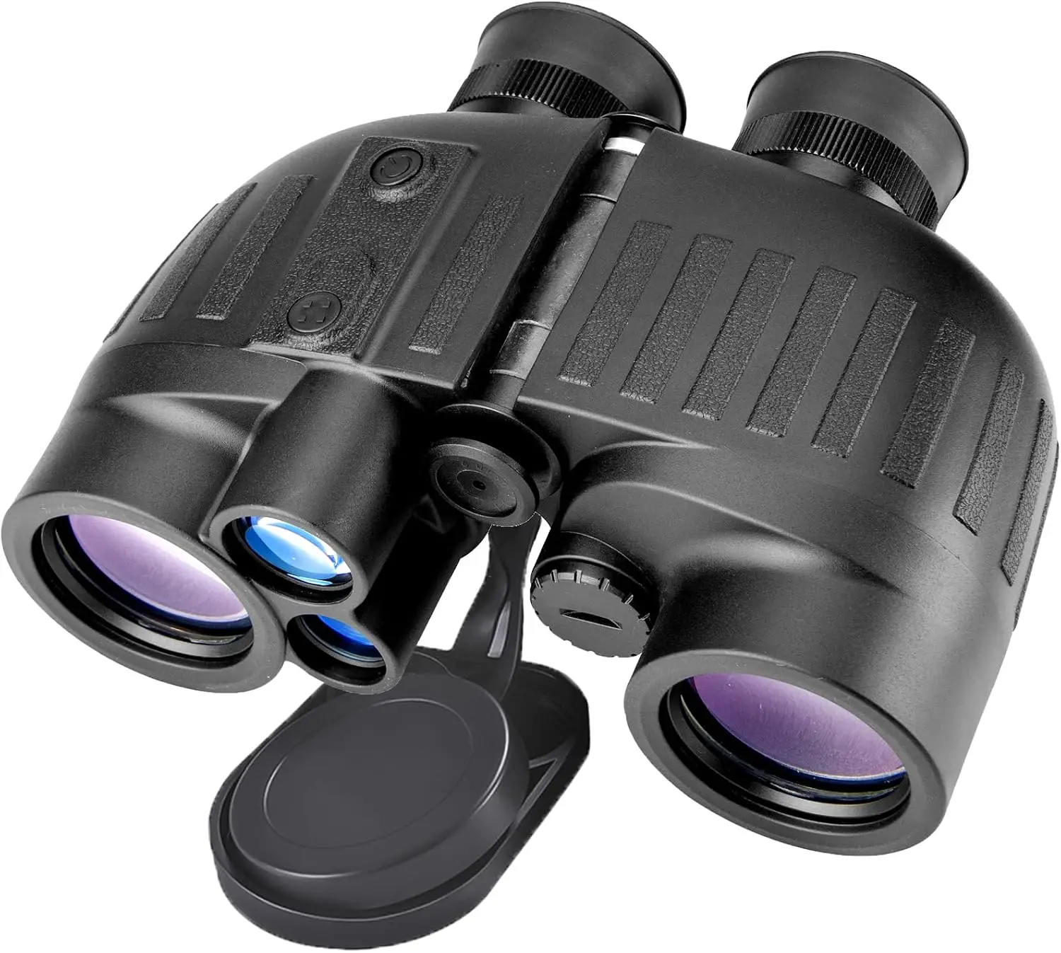 Waterproof Marine Binoculars with Rangefinder and Compass