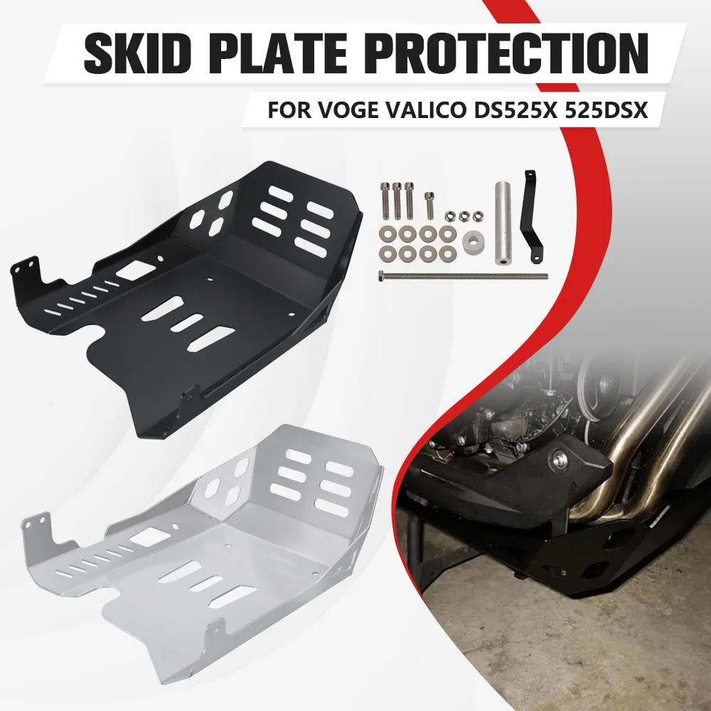 

FOR VOGE Valico DS525X 525DSX 2023-2024-2025 Motorcycle Engine Cover Skid Plate Bash Frame Belly Pan Sump Guard Protector