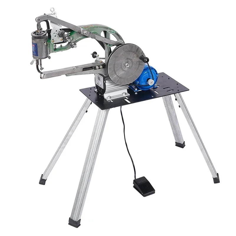 Neue elektrische und handbetriebene Schuh-Nähmaschine, Desktop-Schuhreparatur- und Nähmaschine, geschwindigkeitsregulierbar, ohne Eisenrahmen.