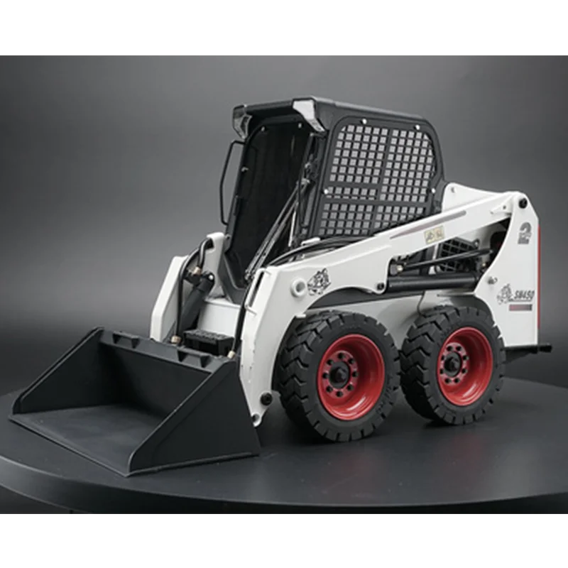 

JDM-160 Bobcat 1:14 Skid Loader For Tamiya Rc Truck Trailer Tipper For Scania Man Actros Volvo Car Parts