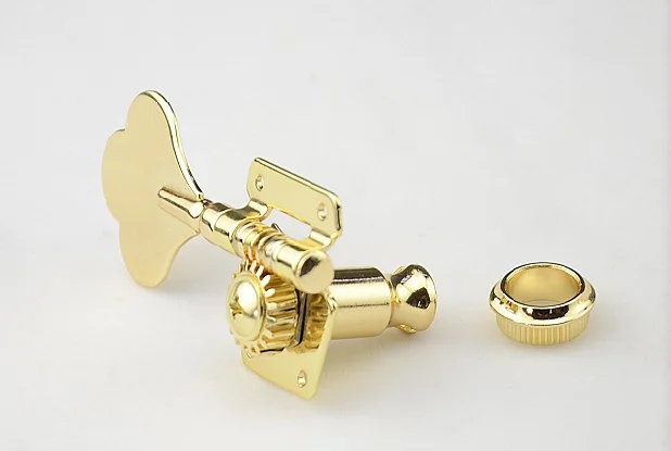 Professional Vintage Style Cloverleaf Machine heads Tuners Pegs Gold for Electric Bass Guitars Accessories in Stock Discount