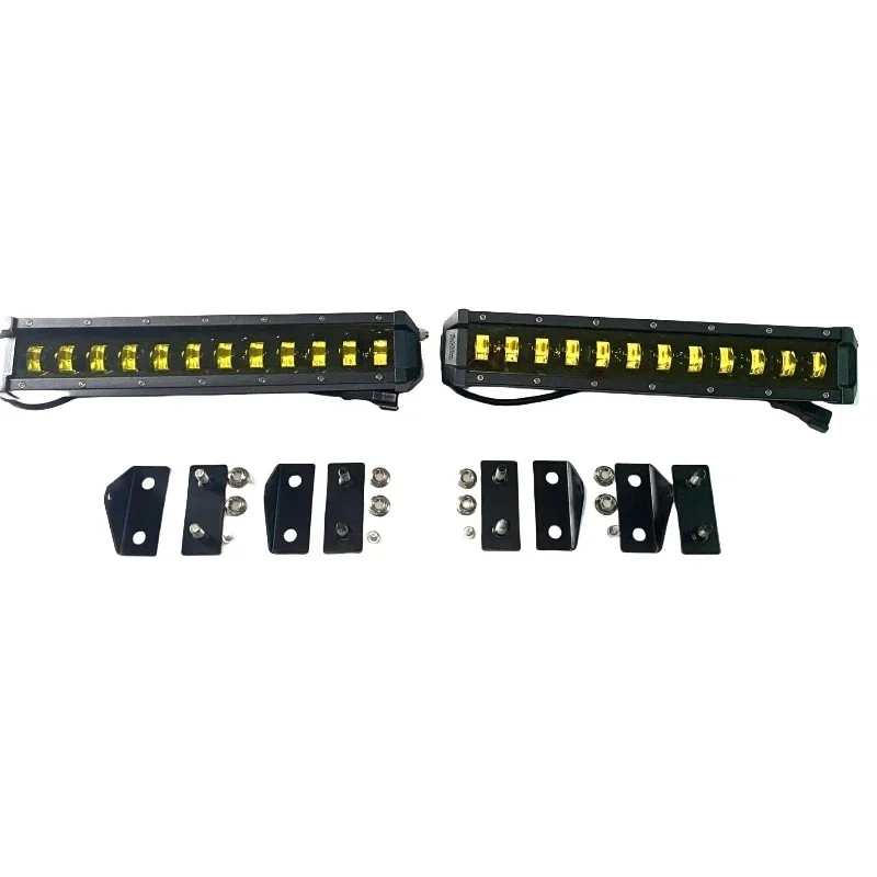 New! Car Grille Long Strip Spotlight Fit for CHERY Jetour Traveller T2 2023 2024 Modified Grille LED Grille Light Auto Exterior