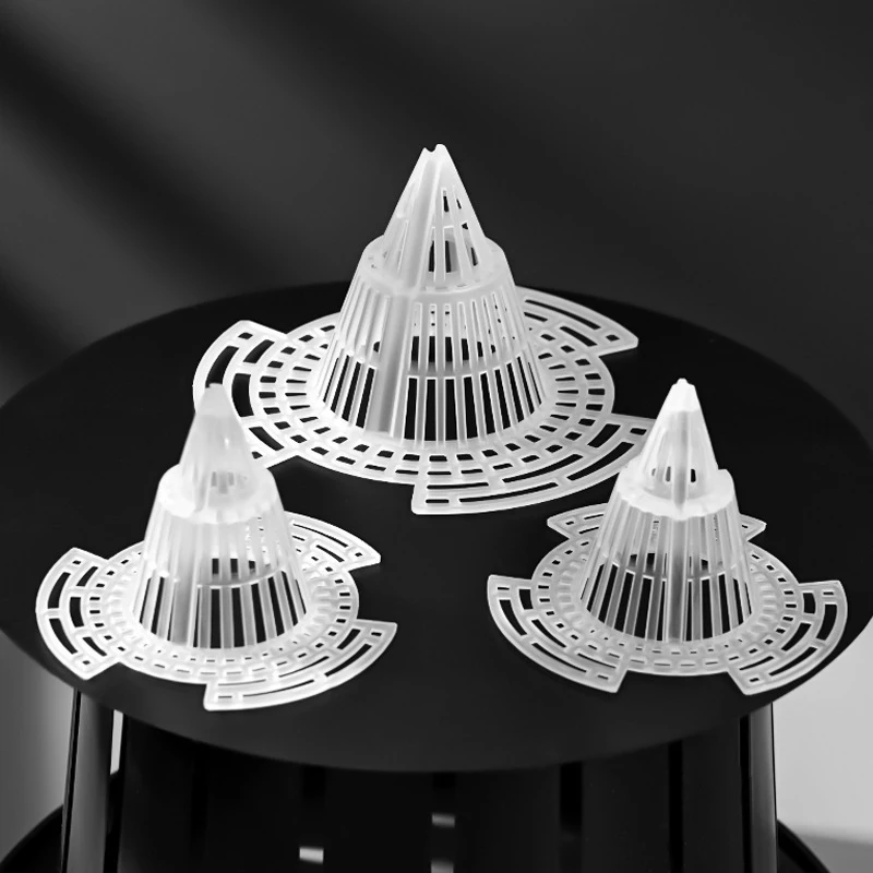 

20Pcs Flower Pot Bottom Mesh Gasket Fixed Wing Design Strong Toughness Improving Drainage Flower Mesh Gasket Garden Supplies