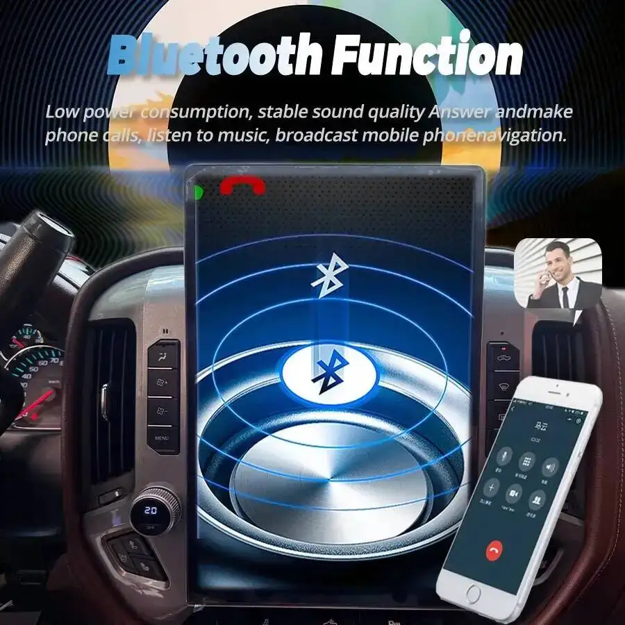 

15,6 "для GMC Sierra Silverado 2020-2023 автомобильное авторадио Carplay навигация GPS стерео 4G WiFi DSP Android мультимедийный видеоплеер