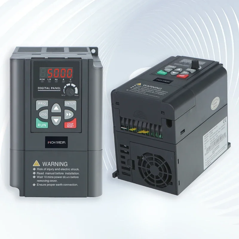 Frequency Converter VFD 110v To 380v 0.4kw 0.75kw 1.5kw 2.2kw 3kw 4kw 60hz 50hz Frequency Converter Variable Frequency Drive