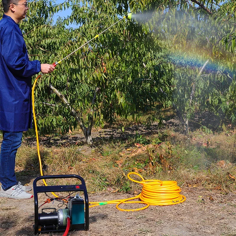 Sproeier Elektrische Landbouw Draagbare Sproeier Mist Machine Auto Wasmachine Waterpomp Hogedruk Membraanpomp Machine