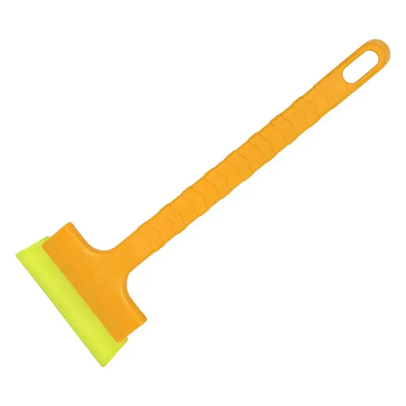 Car Glass Ice Scrapers Handheld Window Snow Removal Shovel for Vehicle Long Handle Car Ice Scrapers for Truck SUV RV Convertible