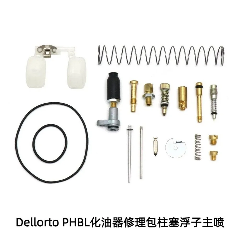 Carburetor Repair Kit for Dellorto PHBL Plunger Float Main Jet Rebuild Set New
