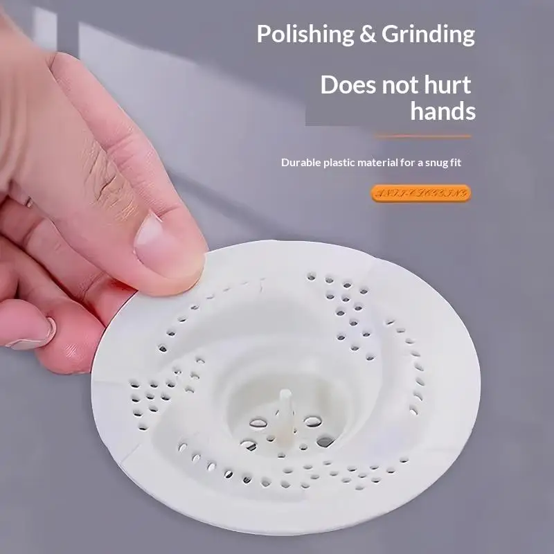 Modern Rotating Bug Proof Drain Cover Anti-Clogging Sink Filter 1PCS/2PCS for Bathroom Bathtub Kitchen Shower Drain Protection