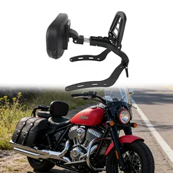 Motorcycle Adjustable Backrest Sissy Bar for Indian 2026 Super Chief Limited Chief Bobber Dark Horse Sport Chief RT 2021-2025
