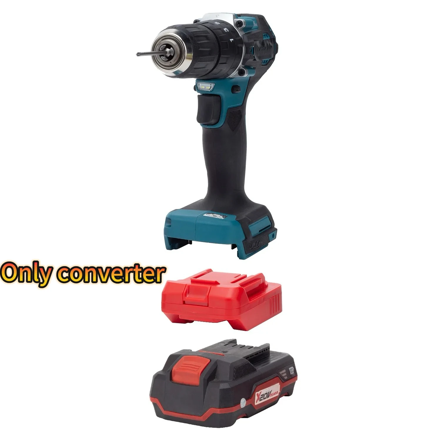 

Адаптер для аккумулятора Lidl Parkside X20V Li-Ion для инструментов Makita 18V Li-Ion, аксессуары для электроинструментов