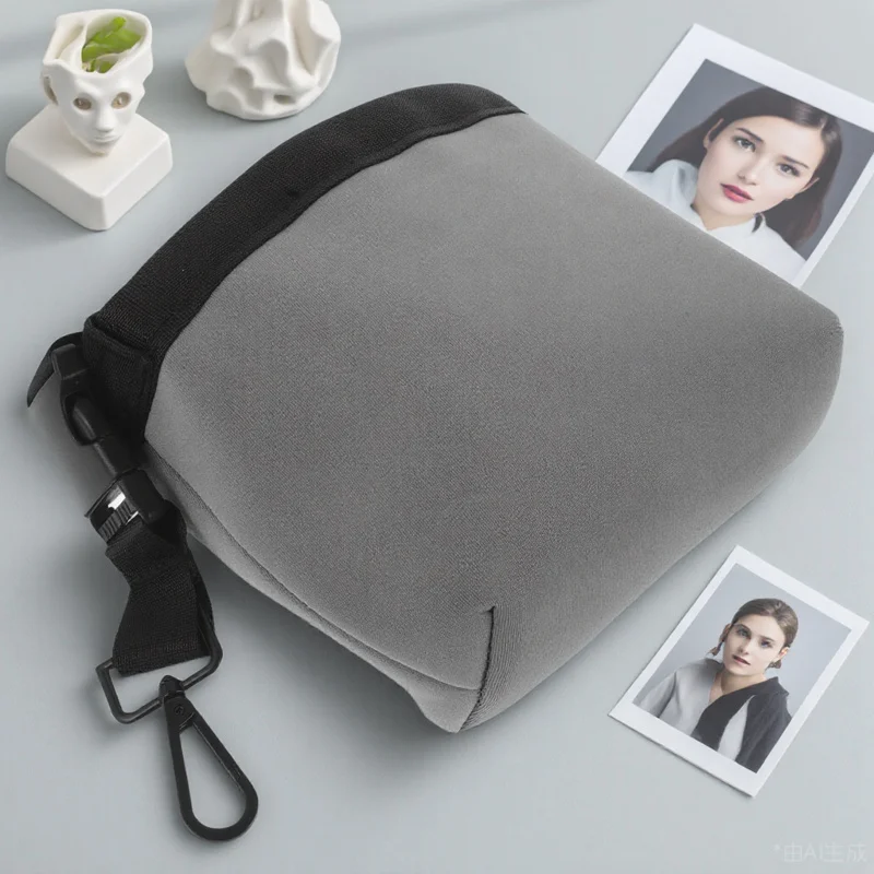 

Golf Dog Reward Bag Durable Cleaning Pouch Gear Clip Hook Accessories Grey Accessory Cleaner Travel Case