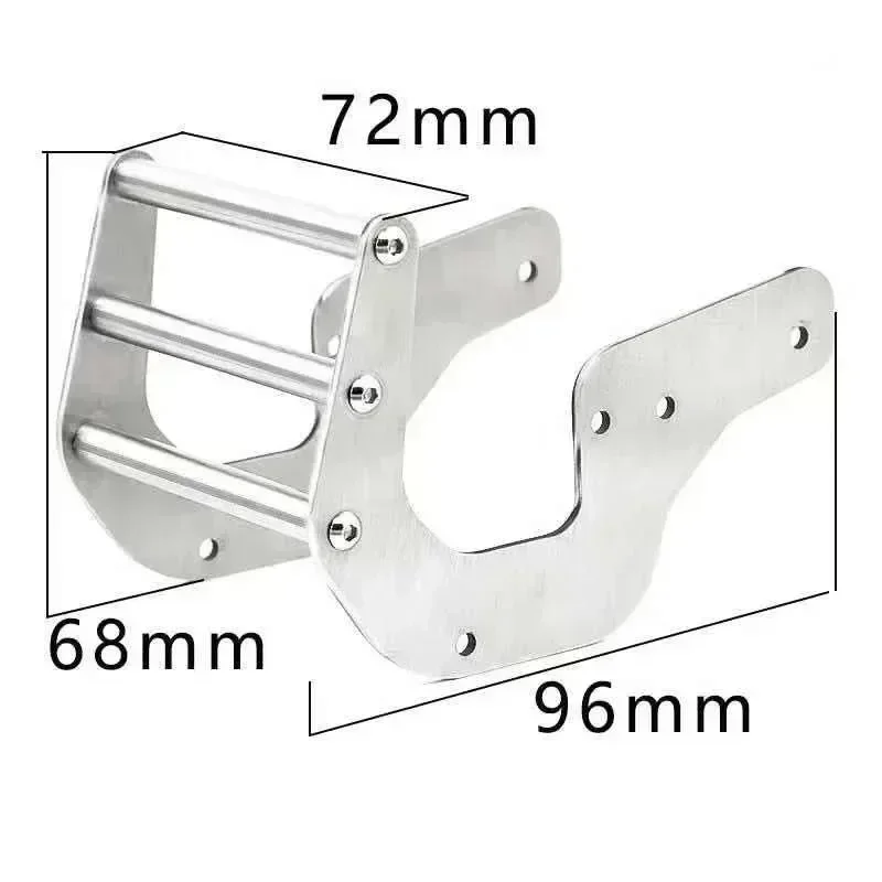 

Metal Front Bumper and Chassis Armor Axle Protector for LOSI LMT 4WD Solid Axle Monster Truck RC Car Upgrade Parts Accessories