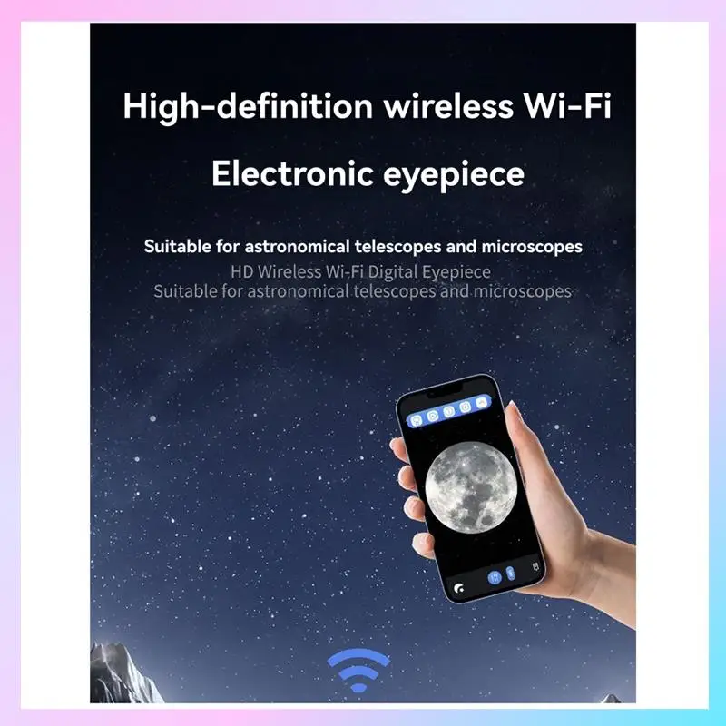 

AB25-Electronic Eyepiece Wifi Electronic Eyepiece HD Large Screen Electronic Eyepiece Photo Recording