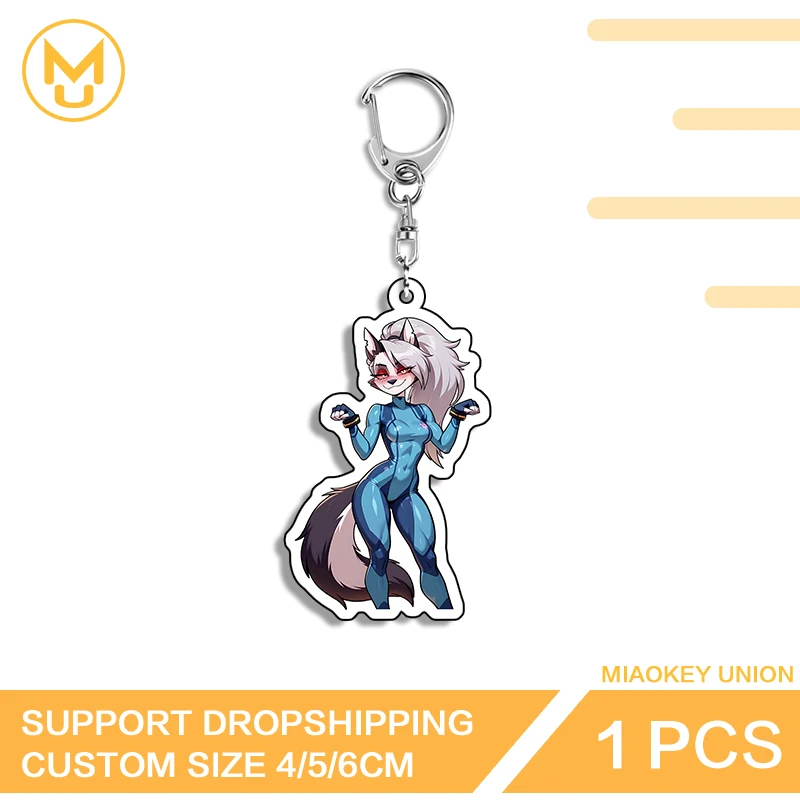 Loona Sexy Girl Racing Suit Standing Posture Car Keyring Animelover Lightweight Ingenious Suitable For Toys Hobbies Gifts