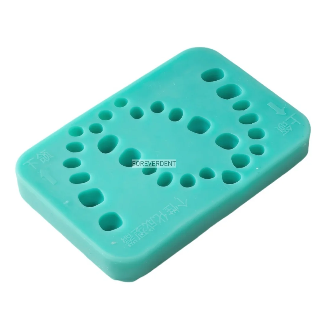 Fotografia 6: Moldes de Silicone Universais Personalizados para Implantes Dentários e Abutments - Novos Moldes de Cicatrização e Suprimentos para Prática Odontológica