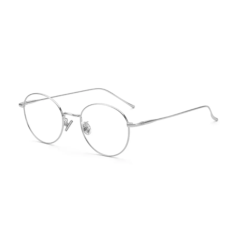 MOMOJA hommes titane lunettes montures rondes montures de lunettes femmes mode marque de luxe concepteur Prescription lunettes M1644