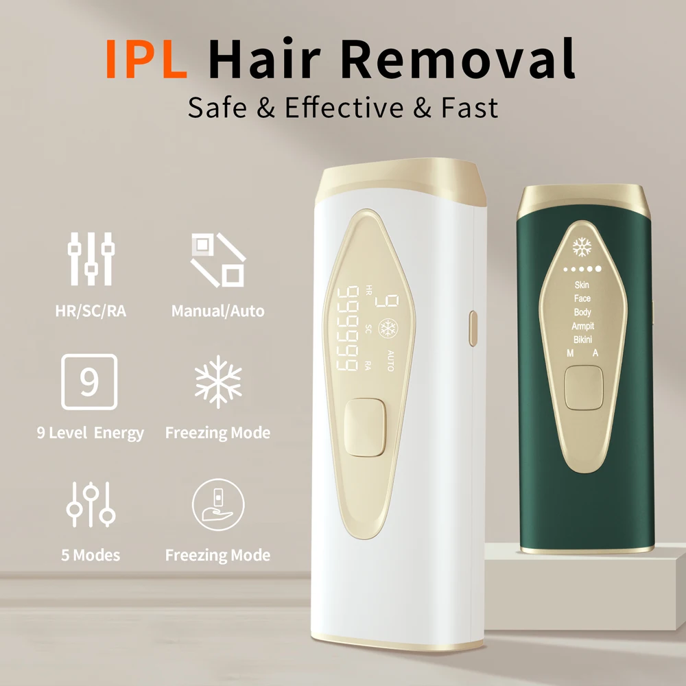 STLF Licht Ijskoeling Vrouwen Oksel Lichaam Handheld Epilator Depilator Thuis Permanente Pijnloos Draagbare Ipl Machine Haar Rem