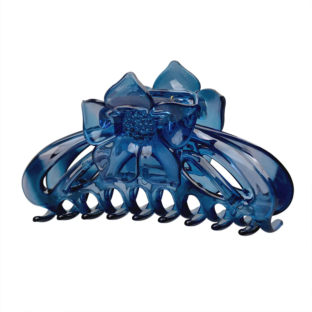 مشبك شعر من الراتنج الوردي مادة الثور المتينة، إكسسوارات شعر عصرية للنساء، مشبك للأم، مشبك شعر أوروبي