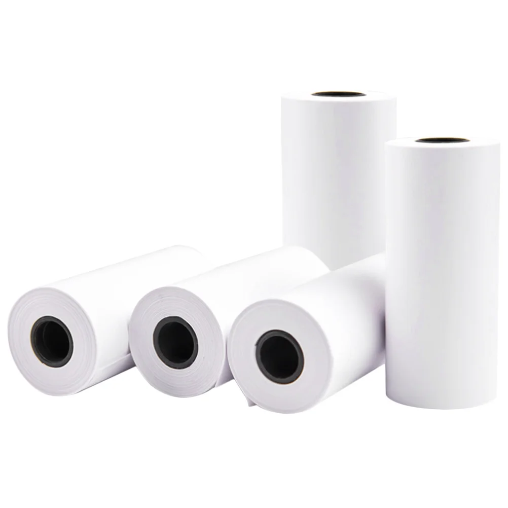 

5 Rolls Thermal Printer Paper Smooth Clear Print Receipt Roll for Cash Register Use Thermal Paper,thermal Label Paper