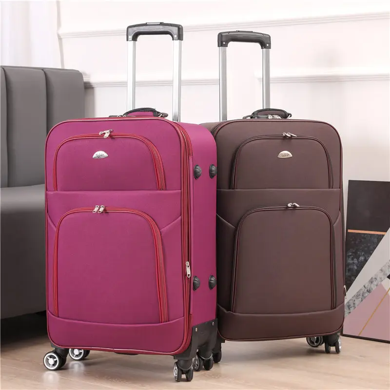 

Большой вместительный тканевый чемодан Lage, дорожный чемодан для мужчин и женщин, студенты бизнеса, модная модная застежка-молния