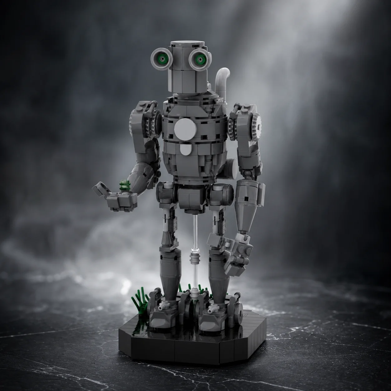 

MOC Sci-Fi Machine Lifeform Building Blocks Game Inspired Robot Bricks DIY Assembly Model Desktop Decoration Gift