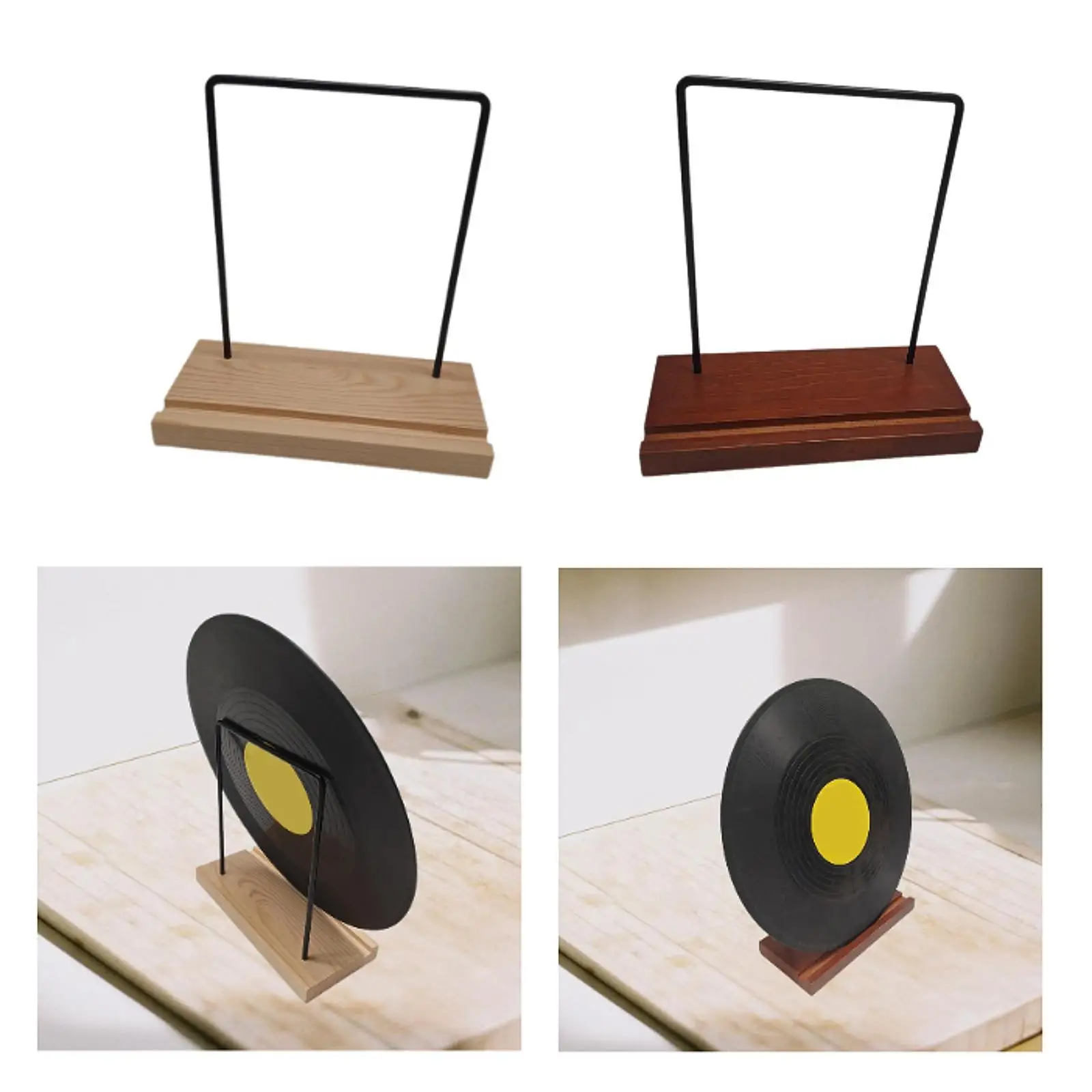 Vinyl Records Organizer Vinyl Records Storage Holder for Albums CD Documents