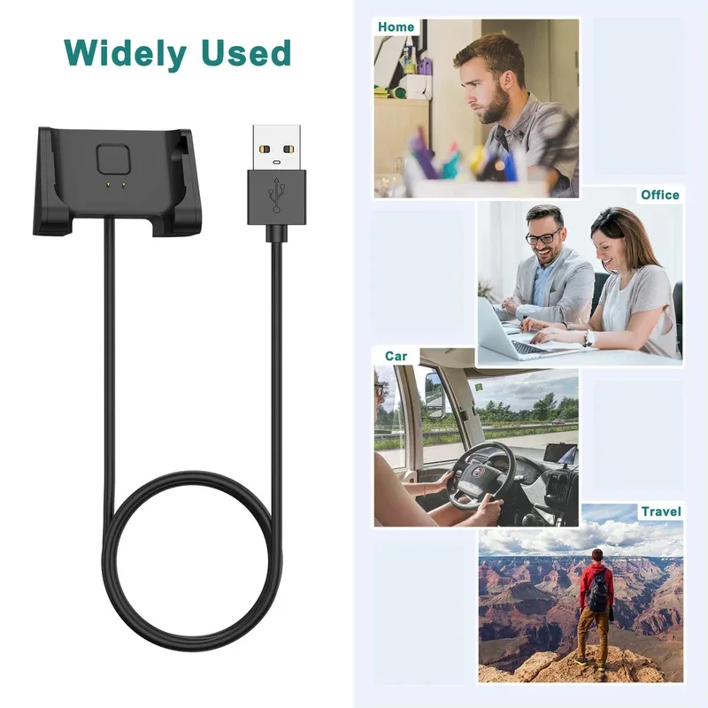 Caricatore magnetico USB da 100 m per Huami Amazfit Bip Cavo di ricarica Cavo per Amazfit Bip Lite Accessori Smartwatch