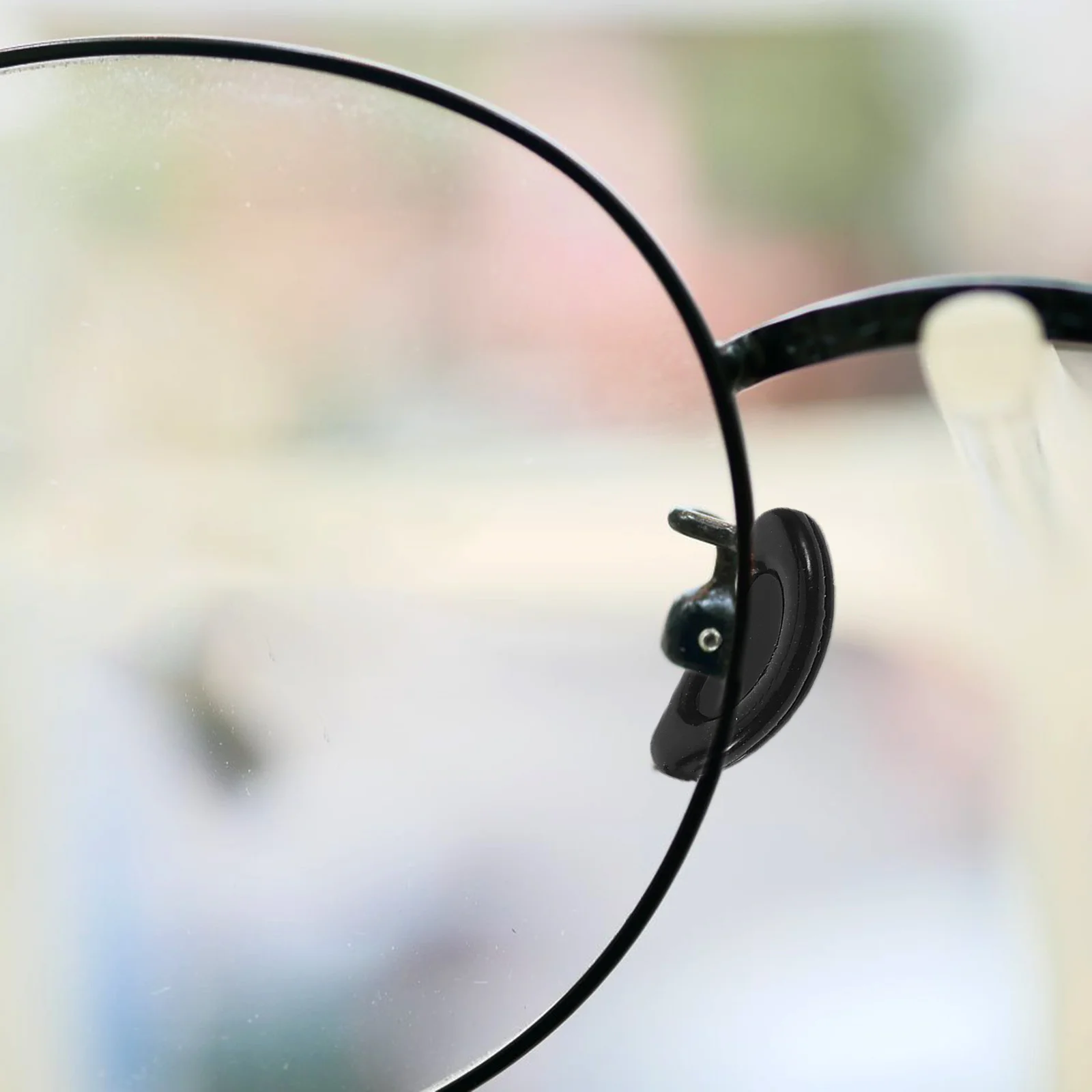 

20Pcs Silicone Eyeglass Nose Pads D-Shaped Soft Anti Slip Adhesive Nose Grips for Glasses Pressure Relief Comfort