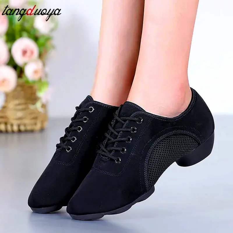 Men latin dance shoes women profesional practice teacher dance shoes ballroom dance sneakers jazz dancing shoes for women kids