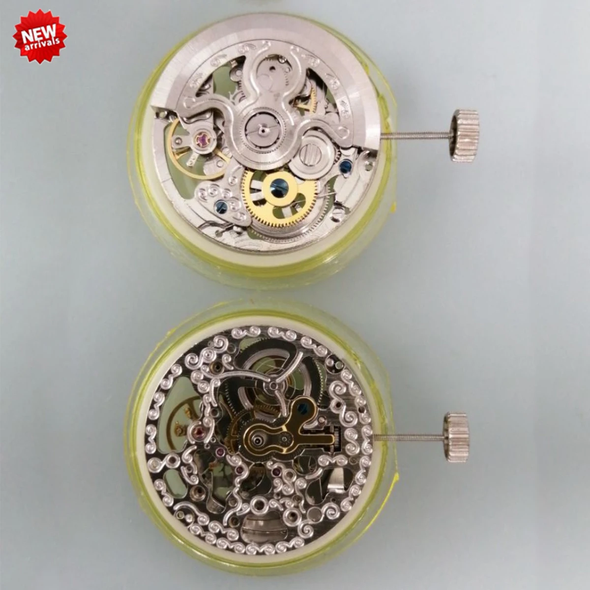 Hollow Mechanical Automatic Skeleton นาฬิกาหางโจว 2189 นาฬิกาซ่อมเครื่องมืออะไหล่ช่างซ่อมนาฬิกาเครื่องมือ