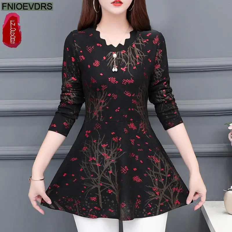 M-5XL 2023 Women Summer Short Sleeve Elegant Office Lady Work Basic Shirt Casual Retro Belly Tunic Peplum Tops And Blouses