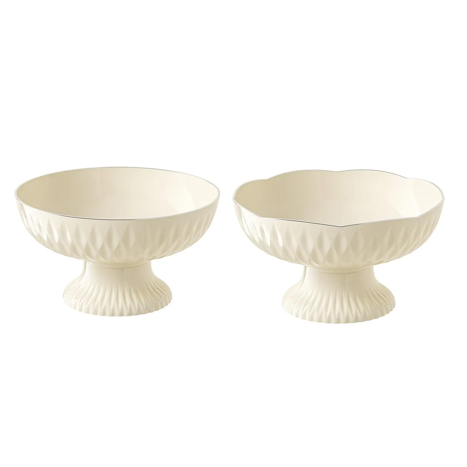 Fruit Plate Decorative Bowl, Snacks Fruit Basket Bowl Fruit Bowl Drain for Snacks Living Room Countertop Farmhouse Decor
