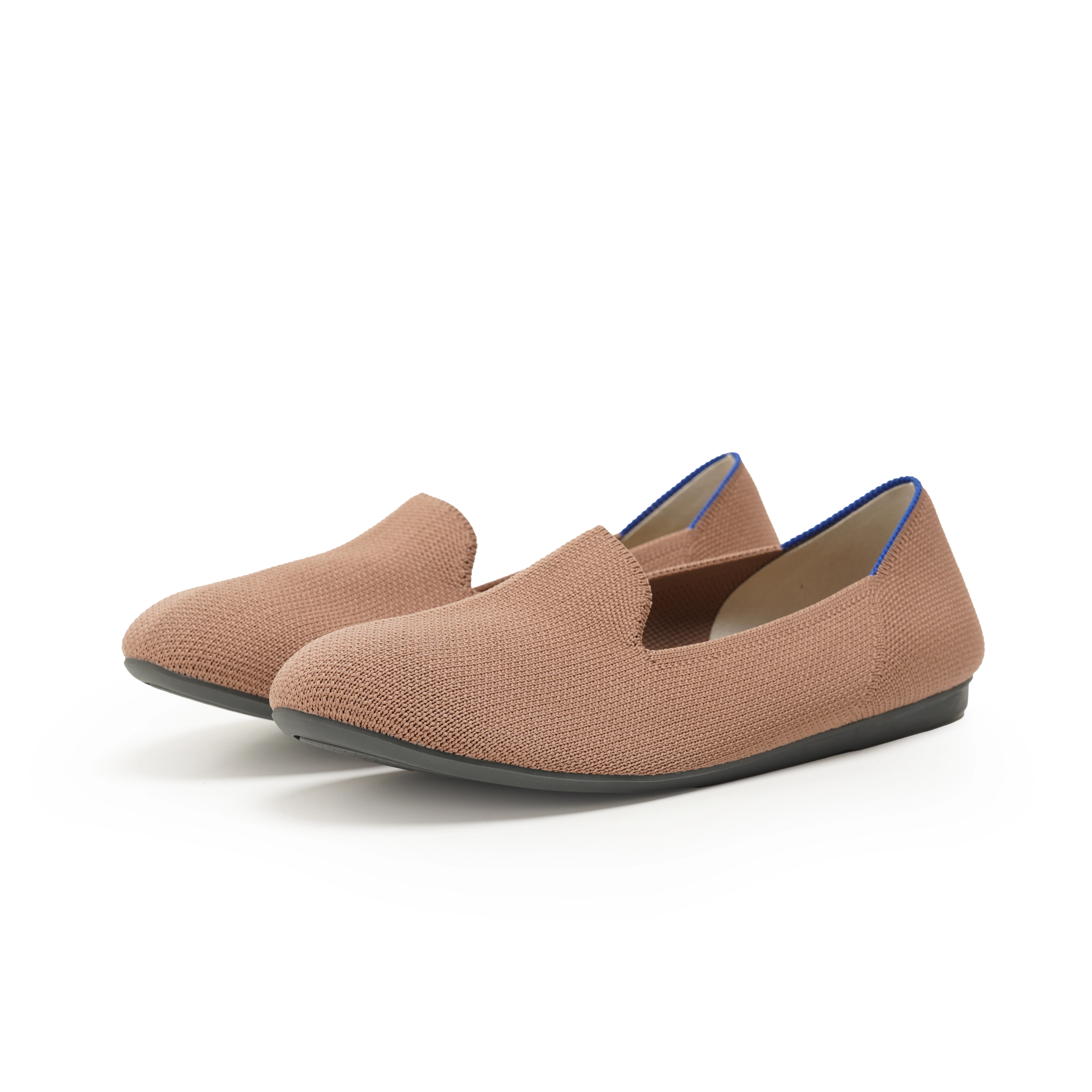 Maggie's Women's Comfortable Stretch Knitted Round-Toe Flats