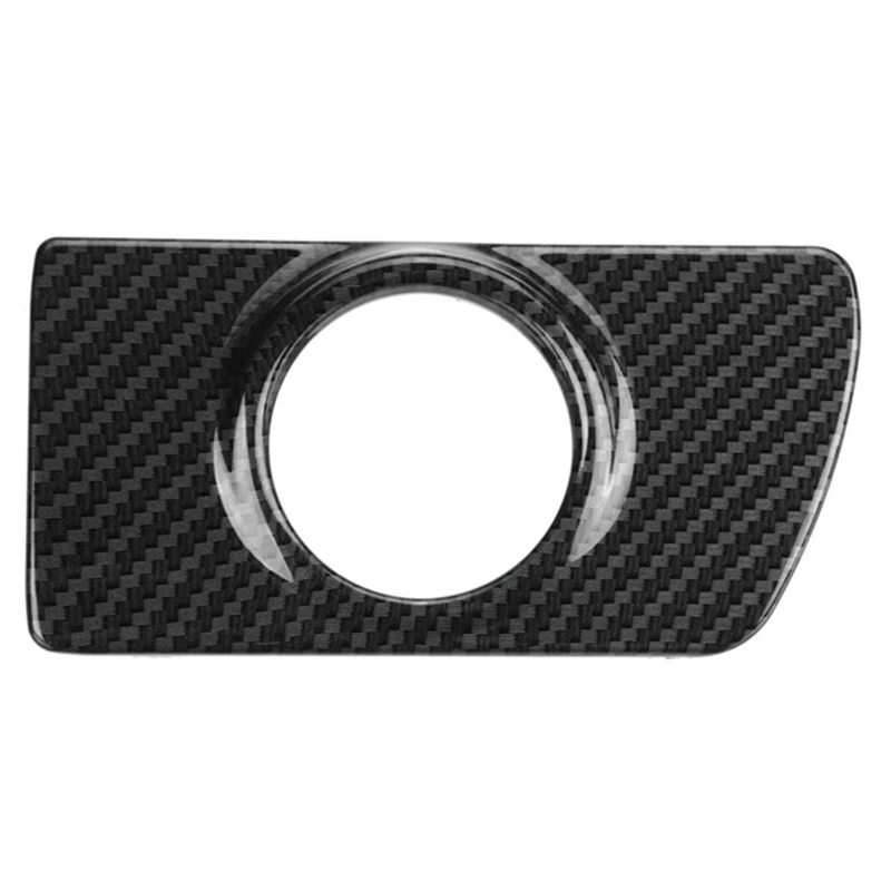 Carbon Fiber Air Vent Gauge Pod Adapter Dashboard Cover Frame For Vauxhall For Astra H 2004-2010 RHD