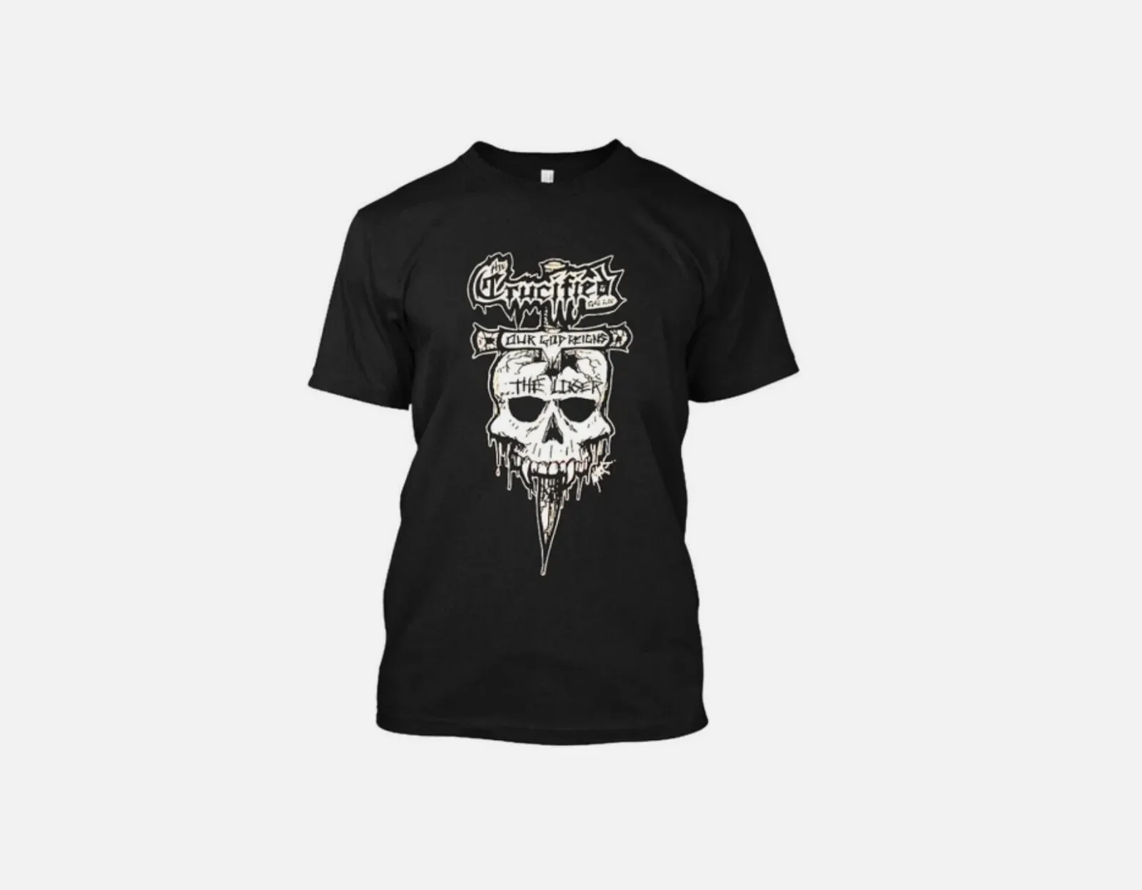 The Crucified Our God Reigns American Christian Hardcore Band T-Shirt