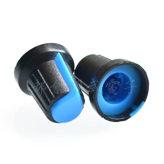 Potentiometer Knob Switch Cap (peach Heart Button Multiple colors) Inner Diameter 6mm Outer Diameter 15MM* Height 17MM