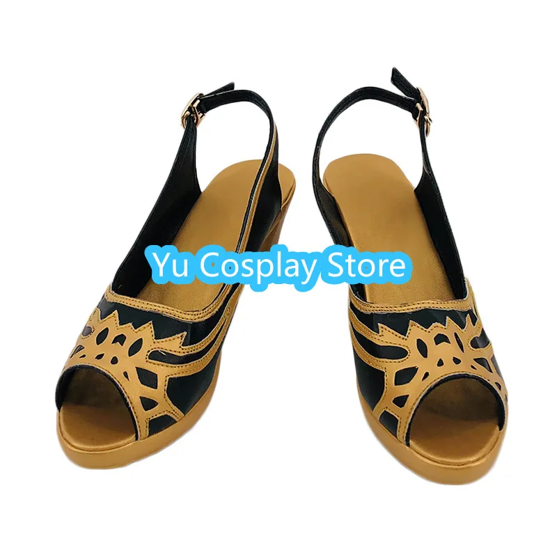 Yu Cosplay  Naraka Bladepoint Ning Hongye Cosplay Shoes Halloween Men's and Women's Boots Game Clothing Props Accessories Party