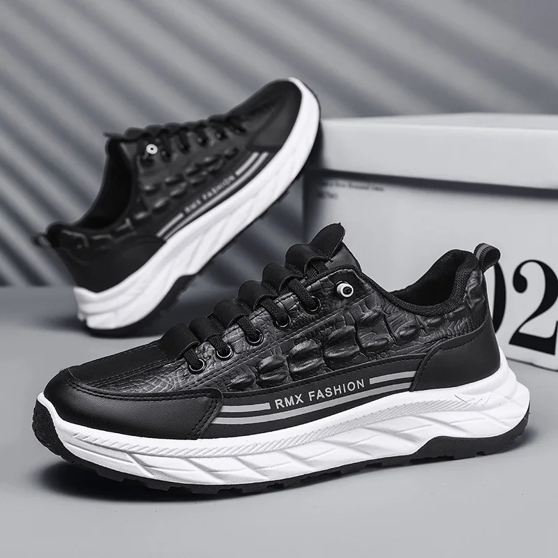 

Men's Breathable Casual Sneakers Luxury Trainer Fashion Loafers Comfortable Running Shoes Race Tenis
