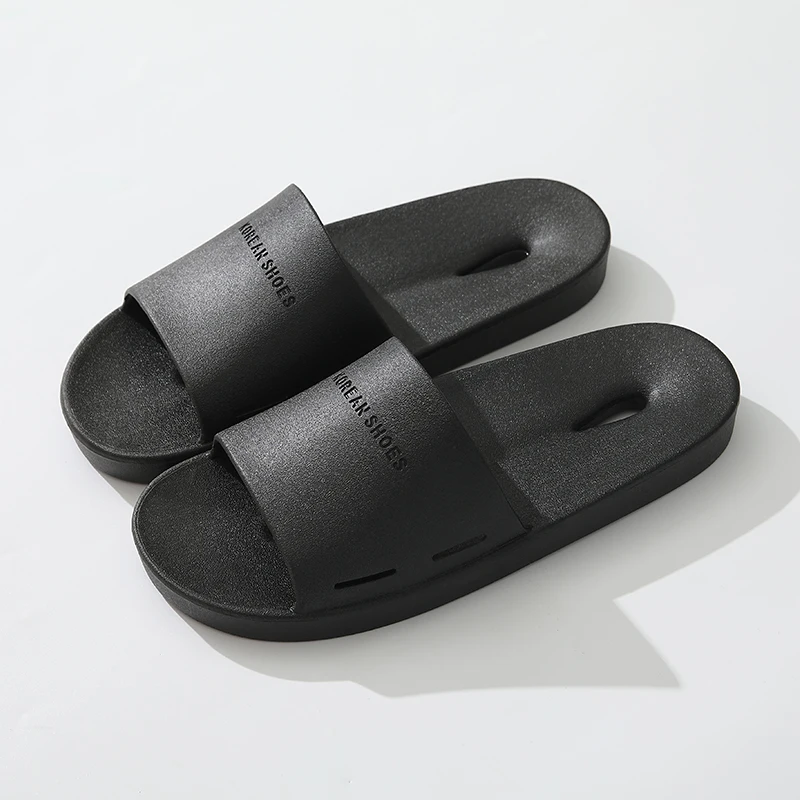 

2024 Summer Non-slip Soft Cloud Women Comfy PVC Men Couple Bathroom Hollow Leak Anti-Slip Silent slippers Home Slippers Outdoor