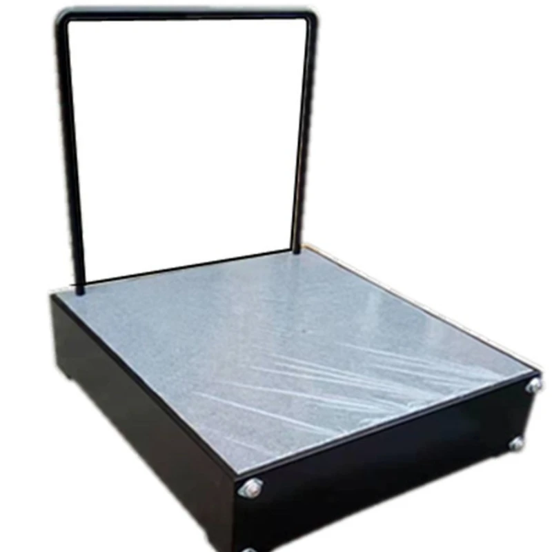 

Music podium, black split symphony pine