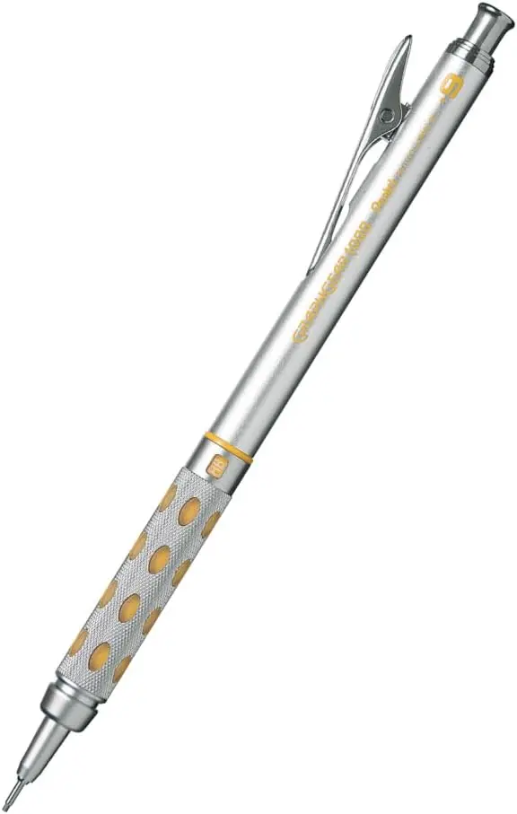 

0.9mm Mechanical Drafting Pencil, Yellow, for Drawing & Sketching