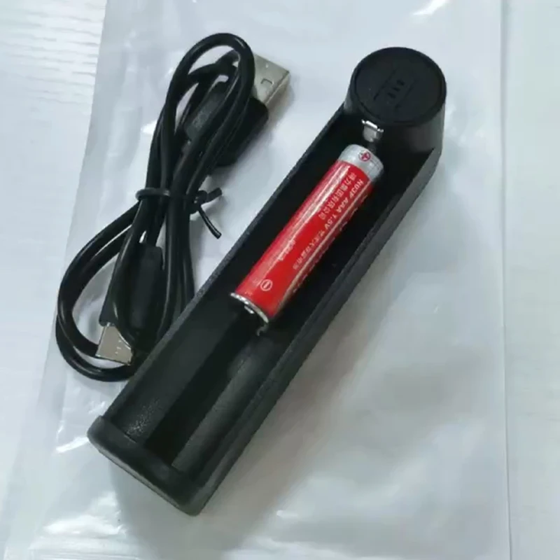 

Универсальное зарядное устройство USB с 1 слотом: быстрая зарядка для литиевых аккумуляторов 18650, 14500