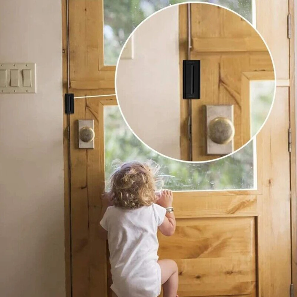 Door Reinforcement Lock for Home Security Aluminum Alloy Construction Rustproof and Wear resistant Child Safety Feature Included